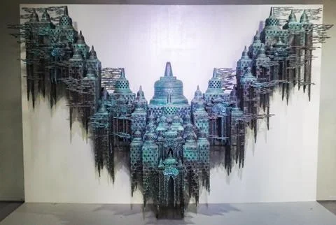 Stupas 스톡 사진