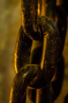 Sturdy chain link Stock Photos