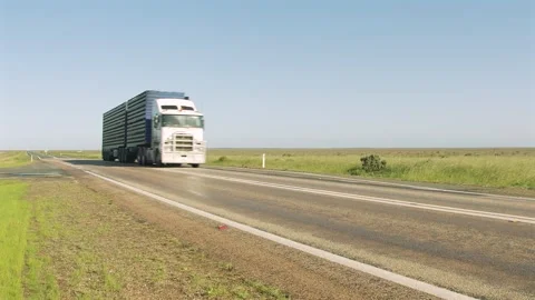 Sturt Highway  Stock Footage 321385983