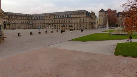 Stuttgart before christmas 2019 Stock Footage 120310835