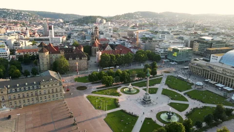 Stuttgart Stock Footage 158042380