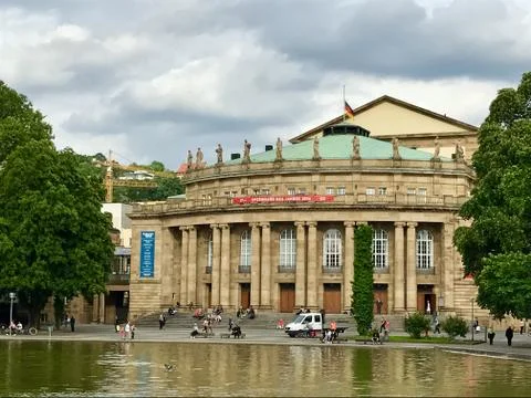 Stuttgart Opera Building Stock Photos