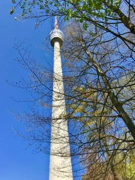 Stuttgart Television Tower Stock Photos