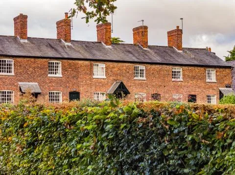 Styal village Stock Photos