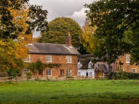 Styal village Stock Photos