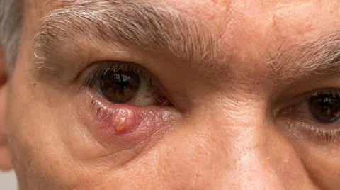 Stye on Eye Stock Photos