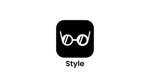 Style App Icon Stock Footage 334471089
