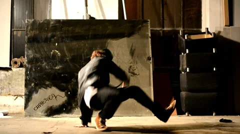 Style boy dancing 스톡 동영상 36228502