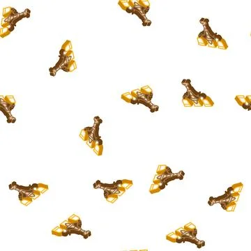 Style lamp ceiling isometric icon seamless pattern Stock Illustration