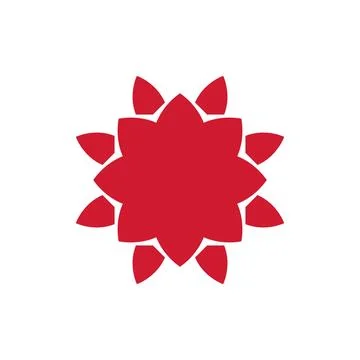 Style Luxury Idea Pattern Unique Colorful Abstract Mandala Logo Design Template Stock Illustration