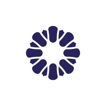 Style Luxury Idea Pattern Unique Colorful Abstract Mandala Logo Design Template Stock Illustration