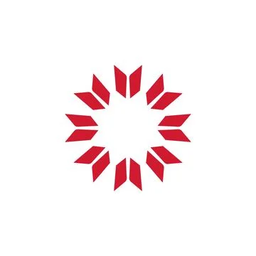 Style Luxury Idea Pattern Unique Colorful Abstract Mandala Logo Design Template Stock Illustration