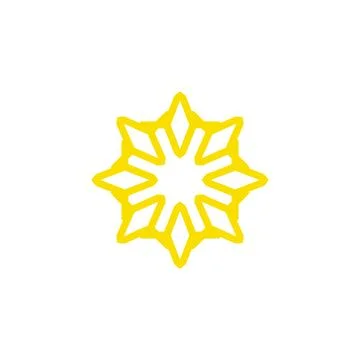 Style Luxury Idea Pattern Unique Colorful Abstract Mandala Logo Design Template Stock Illustration