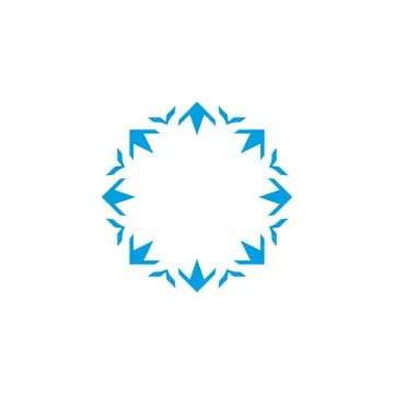 Style Luxury Idea Pattern Unique Colorful Abstract Mandala Logo Design Template Stock Illustration