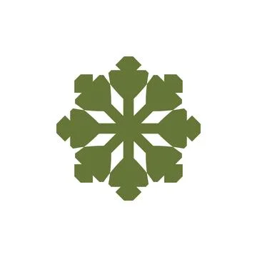 Style Luxury Idea Pattern Unique Colorful Abstract Mandala Logo Design Template Stock Illustration