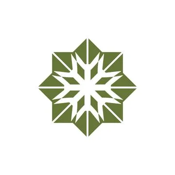 Style Luxury Idea Pattern Unique Colorful Abstract Mandala Logo Design Template Stock Illustration