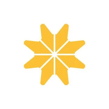 Style Luxury Idea Pattern Unique Colorful Abstract Mandala Logo Design Template Stock Illustration