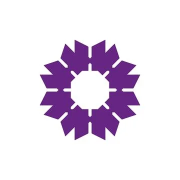 Style Luxury Idea Pattern Unique Colorful Abstract Mandala Logo Design Template Stock Illustration