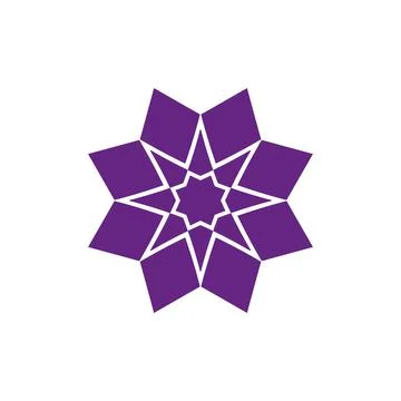 Style Luxury Idea Pattern Unique Colorful Abstract Mandala Logo Design Template Illustrazione stock