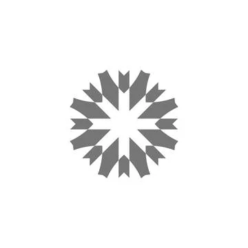 Style Luxury Idea Pattern Unique Colorful Abstract Mandala Logo Design Template Stock Illustration