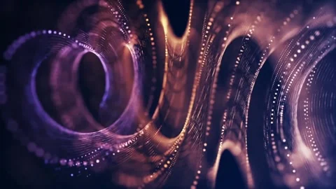 Style Party Lights Background After Effects 3D Illustration HD 1080p Stock Footage 135706946