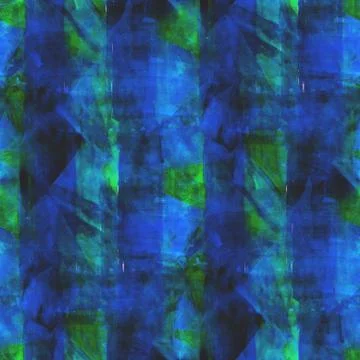 Style pattern textured palette blue, green picture frame waterco Illustrazione stock