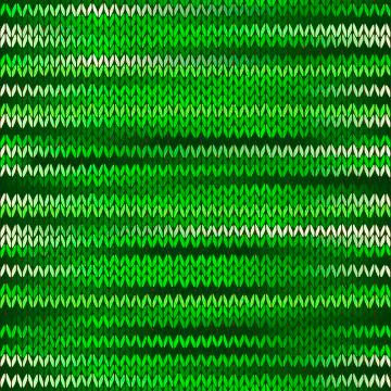 Style seamless knitted melange pattern Stock Illustration