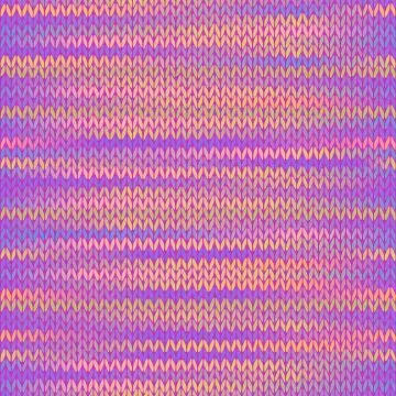 Style Seamless Knitted Melange Pattern Stock Illustration