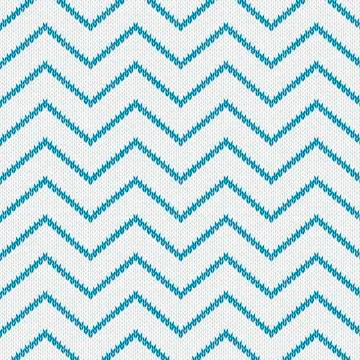 Style Seamless Knitted Pattern Stock Illustration