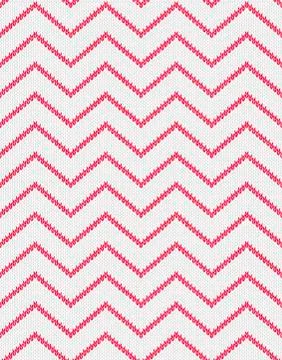 Style Seamless Knitted Pattern 스톡 일러스트