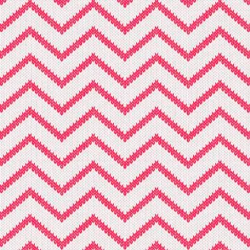 Style seamless knitted pattern Stock Illustration