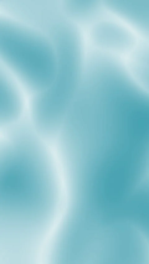 Styled anime water flows over a blue and white gradient vertical background. 스톡 동영상 305718864