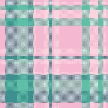 Styled textile fabric vector, october plaid tartan pattern. Relax seamless .. Illustrazione stock