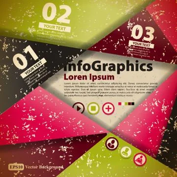 Styled to work infographic office building Illustrazione stock