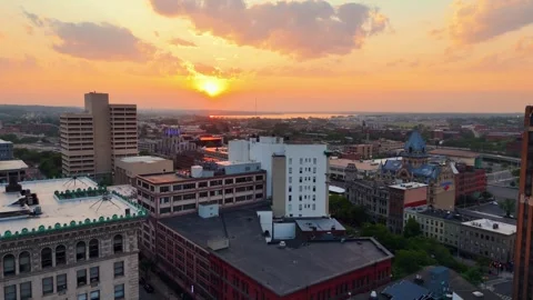 Styles of Structures - Syracuse, NY Video stock 336468904
