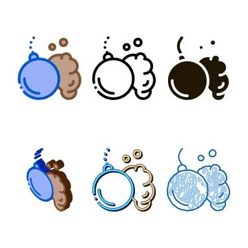 Styles wrecking ball icon vector outline Ilustración de archivo