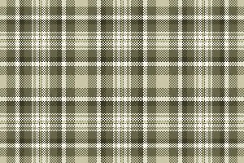 Styling plaid seamless vector, tough texture background fabric. Post textil.. イラスト素材