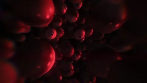 Stylised Horror Eyeballs 스톡 동영상 263227262