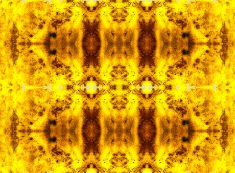 Stylised structure from an old paper Stock Illustration