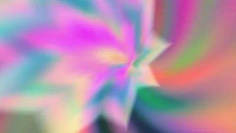 Stylish 3D Abstract Animation Color Wavy footage (2841) Stock Footage 132086290