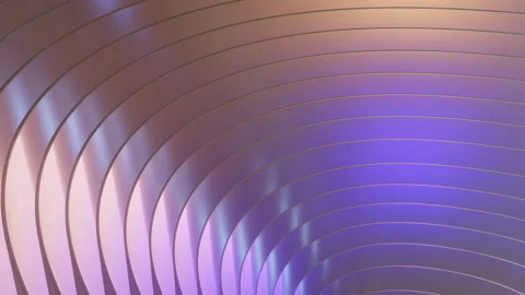 Stylish 3D Abstract Animation With Wavy Reflection Stock Footage 148326104