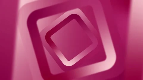 Stylish 3D Rounded Rectangle Animation with Smooth Transition Stock Footage 317475033