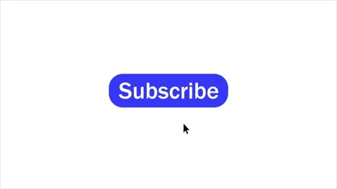 Stylish 4K Subscribe Button Animation for Social Media Creatives. Stock Footage 310595581