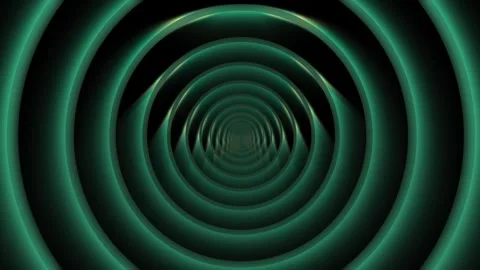 Stylish abstract background with a dynamic spiral pattern in green Stock Footage 280519506