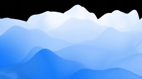 Stylish abstract background, surface of soft translucent material. Creative soft Illustrazione stock