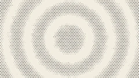 Stylish Abstract Geometric Triangle Halftone Pattern Moving Background Stock Footage 348678259