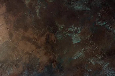 Stylish abstract interior decorative texture with patina and brown tones. B.. Stock Photos