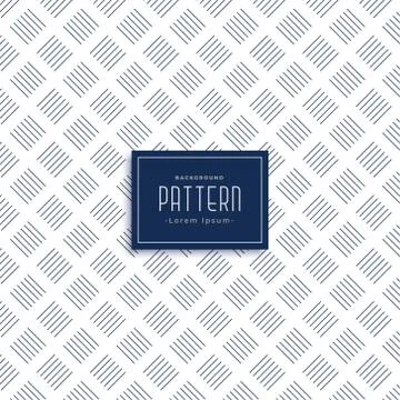 Stylish abstract lines pattern design Stock Illustration