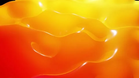 Stylish abstract looped background, changing surface of soft translucent Stock Footage 136354537