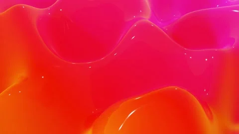 Stylish abstract looped background, changing surface of soft translucent Stock Footage 136354775